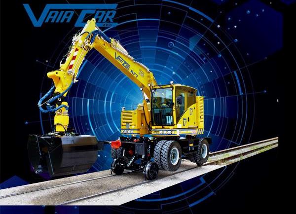 1) MOBILE CRANES/ROAD-RAIL EXCAVATORS V704F+ NEW VERSION RF7, MASSA 22 TON